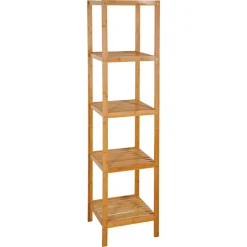 Badregal braun 34 x 140 x 33 cm