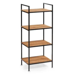 Badregal schwarz 39 x 95 x 33 cm