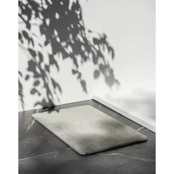 Badteppich 'Puna' grau 39 x 60 cm