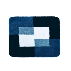 Badvorleger 'Coins' blau 55 x 50 cm