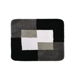Badvorleger 'Coins' grau 55 x 50 cm