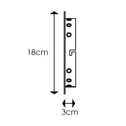 Baldachin 'Home Sweet Home' Metall 1-12 Leuchten schwarz