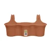 Balkonhänger 'Mediterran Trio' 52 x 26 x 24,3 cm beige