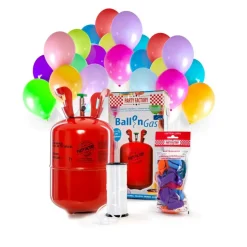 Ballongas-Helium für 30 Latexballons