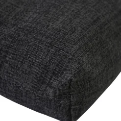 Bankauflage 'Comfort' anthrazit 140 x 44 x 6 cm