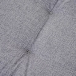 Bankauflage 'Comfort' grau 110 x 44 x 6 cm