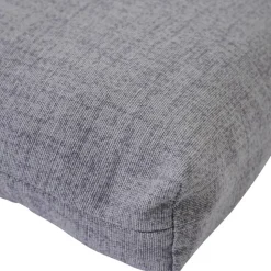 Bankauflage 'Comfort' grau 140 x 44 x 6 cm