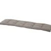 Bankauflage 'Tessin' taupe 150 x 38 x 6 cm