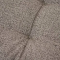 Bankauflage 'Tessin' taupe 150 x 38 x 6 cm