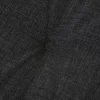 Bankauflage 'Comfort' anthrazit 110 x 44 x 6 cm