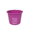 Baueimer 'Eimer für einen und alle für Eimer' 12 l pink