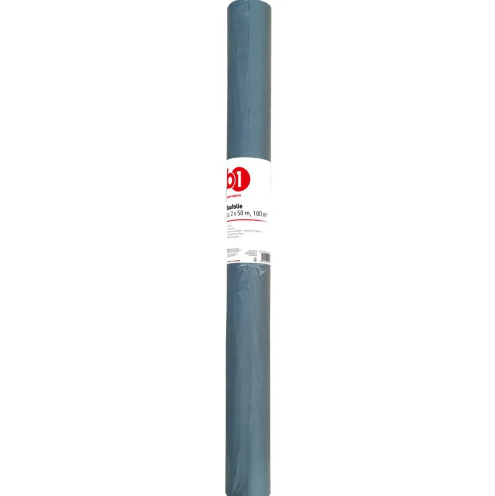Baufolie 'Stark' Polyethylen 50 g/m² 2 x 50 m