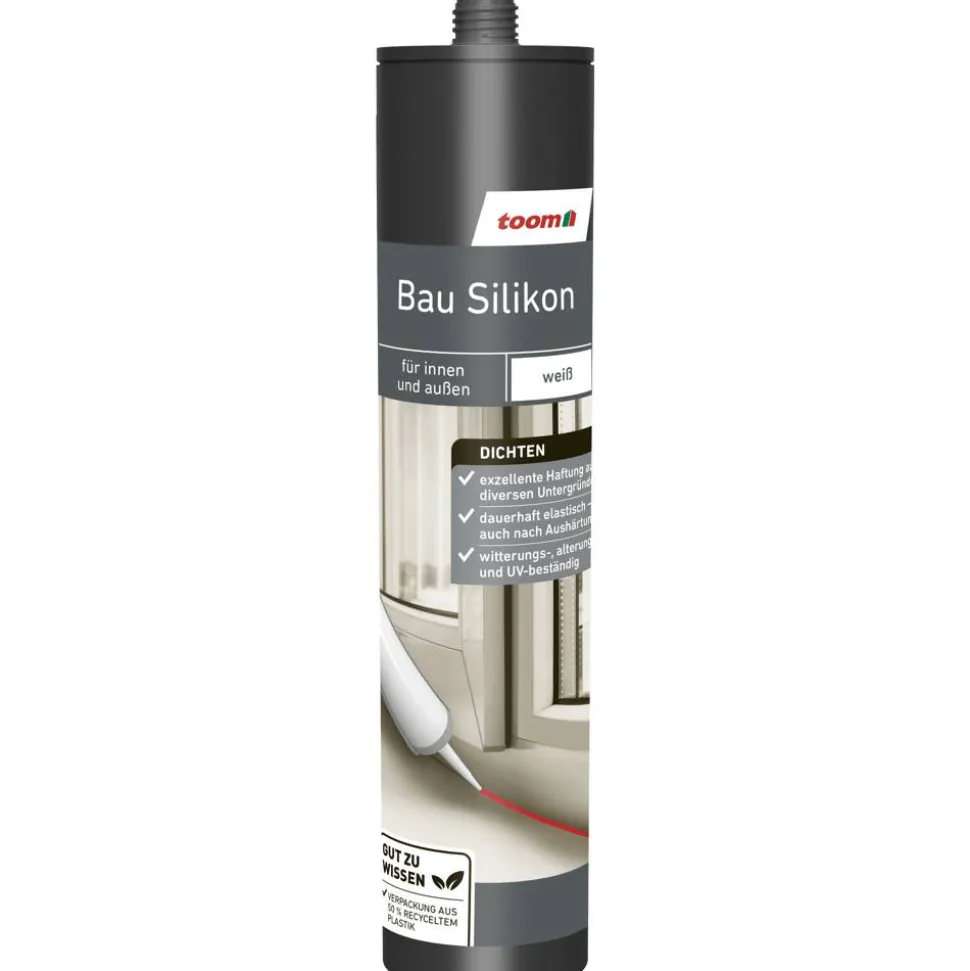 Bausilikon weiß 310 ml