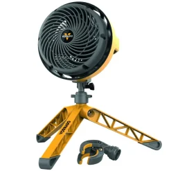 Baustellenventilator 'EXO 5' schwarz/gelb