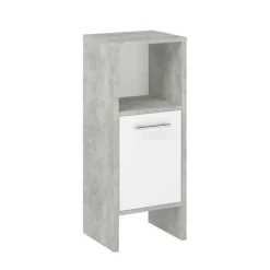 Beistellschrank 'Lahti' weiß 33 x 82 x 28 cm