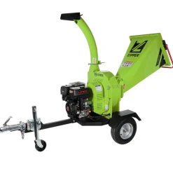 Benzin-Häcksler 'ZI-HAEK15000' mit Elektrostarter 9 kW