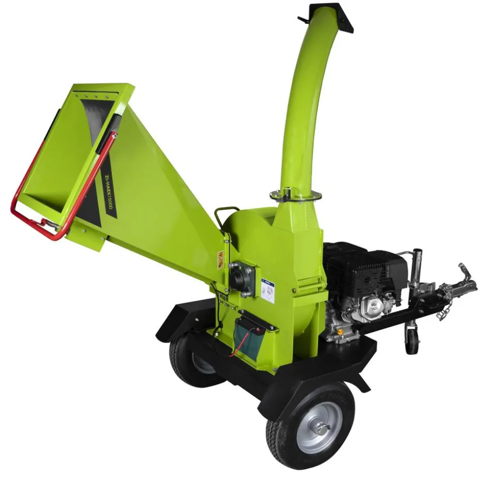 Benzin-Häcksler 'ZI-HAEK15000' mit Elektrostarter 9 kW