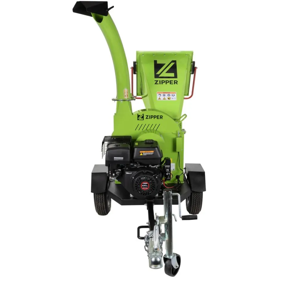 Benzin-Häcksler 'ZI-HAEK15000' mit Elektrostarter 9 kW