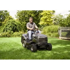 Benzin-Rasentraktor 'Easy 13-86.6 M-A' Schaltgetriebe 86 cm Schnittbreite