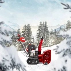 Benzin-Schneefräse 'SnowLine 760.4 TE LED' 9 kW, Arbeitsbreite 76 cm