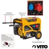 Benzin-Stromerzeuger 'Pro Power VIG8TRL' 6 kW 4-Takt-Motor 8 kVA