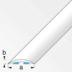 Übergangsprofil Aluminium schwarz 1000 x 20 mm