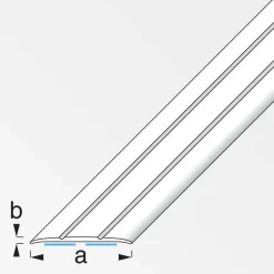 Übergangsprofil Aluminium silber 1000 x 37 mm