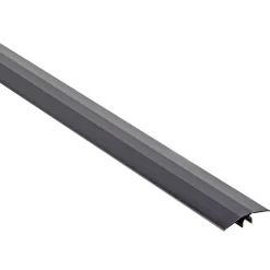 Übergangsprofil 'clipstech®' Aluminium schwarz 1000 x 46 mm