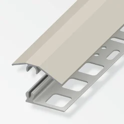 Übergangsprofil 'clipstech®-mini' Aluminium titanfarben 1000 x 31 mm