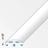 Übergangsprofil schwarz gebürstet, selbstklebend 1000 x 30 x 5 mm