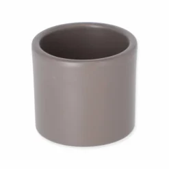 Übertopf 'Cari' taupe Ø 7 cm