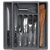 Besteckkasten grau 47,5 x 6,5 x 38 cm
