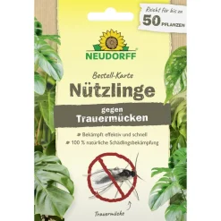 Bestell-Karte Nützlinge gegen Trauermücken