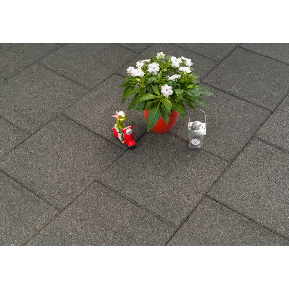 Betonplatte anthrazit 40 x 40 x 4 cm