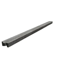 Betonzaun Rechteck-Oberlatte 'Standard' einseitig 206 x 13 x 8 cm