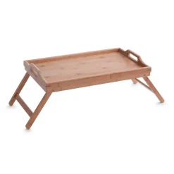 Bett-Tablett naturfarben 50 x 22 x 30 cm