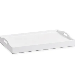Bett-Tablett weiß 56,5 x 27 x 35,5 cm