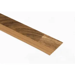 Bügelkante '3324 Nuss Butcherblock' braun 4,5 x 65 cm