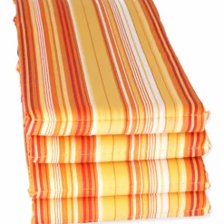 Bierzeltgarnituren-Auflagenset mehrfarbig 240 x 100 x 2 cm 3-teilig