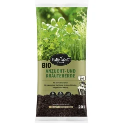 Bio Anzucht- und Kräutererde 'Naturtalent' 20 l