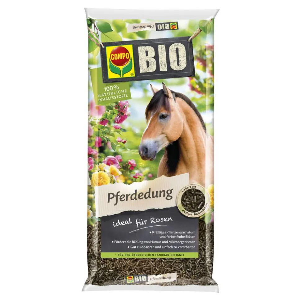 Bio-Pferdedung für Rosen 12 kg