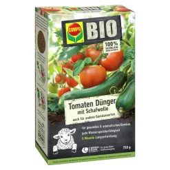 Bio-Tomatendünger mit Schafwolle 750 g