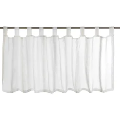Bistrogardine "Casa" gestreift beige 140 x 48 cm