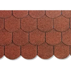 Bitumen-Biberschindeln rot 2 m²