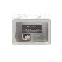 Blindnieten Aluminium Ø 4 x 10 mm 100 Stück