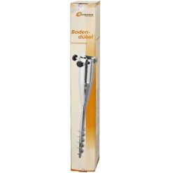 Bodendübel Stahl für Schirmmast mit Ø 38 - 58 mm