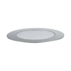 Bodeneinbaustrahler 'Plug & Shine' 50 lm silber Ø 7 cm