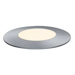Bodeneinbaustrahler 'Plug & Shine' 50 lm silber Ø 5,5 cm