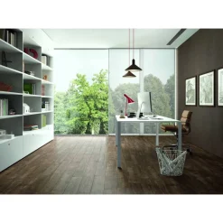 Bodenfliese 'Casa' Feinsteinzeug braun 15 x 90 cm