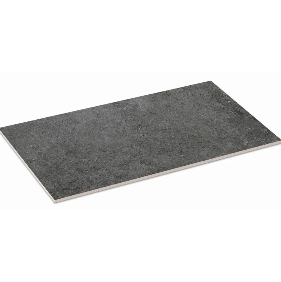Bodenfliese 'Fancy' Feinsteinzeug 30,5 x 61 cm dark R10/B